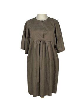 Hermes | Dresses | Herms 0 Silk Shirt Dress | Poshmark